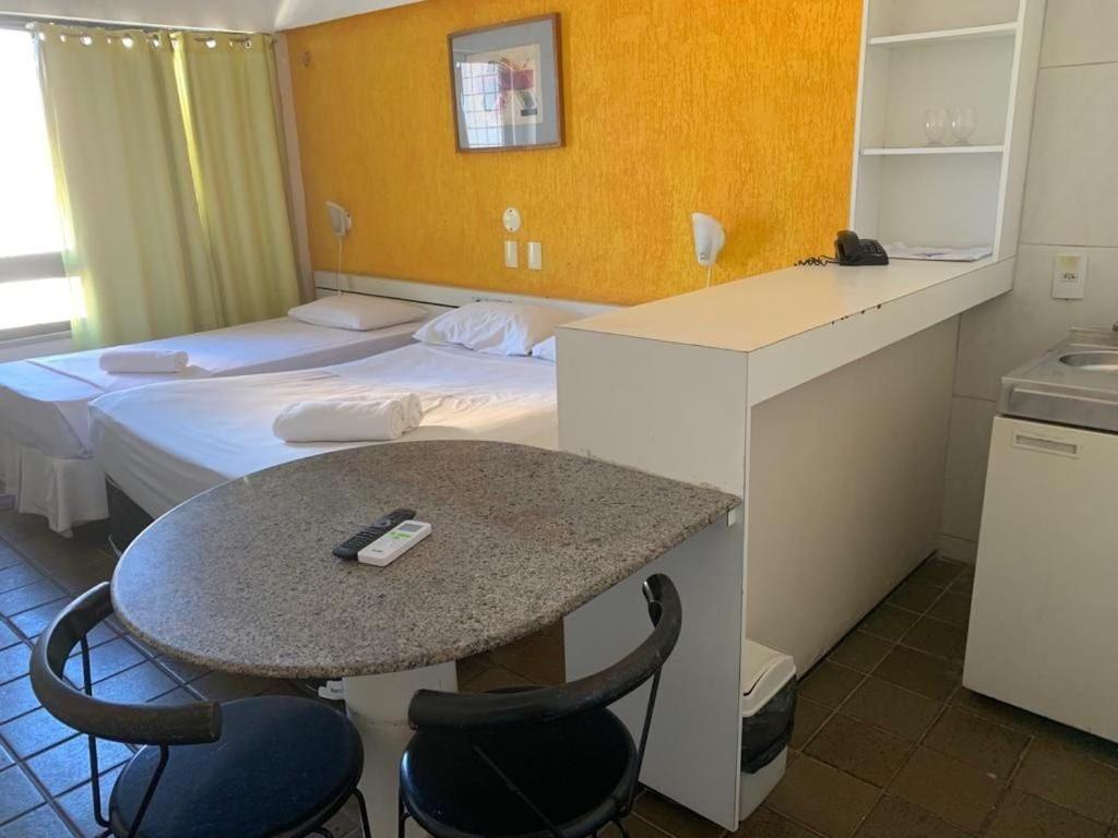 Ferienwohnung 205 Flat Mobiliado Com Vista Lateral Mar Na Praia De Iracema Fortaleza  Exterior foto